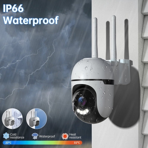 Wireless Outdoor Camera with spotlight