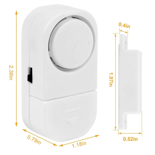1 Set Wireless Window/Door Magnet Alarms