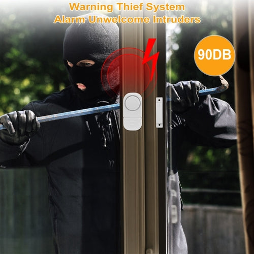 1 Set Wireless Window/Door Magnet Alarms
