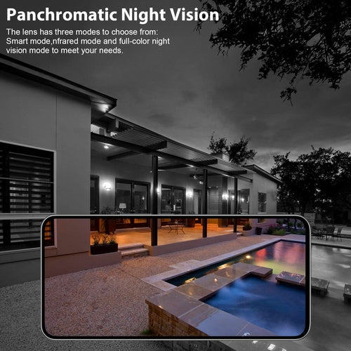 Wireless Outdoor Camera with spotlight