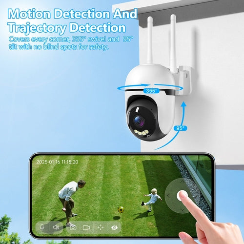 Wireless Outdoor Camera with spotlight