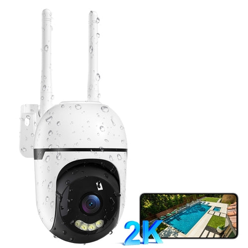 Wireless Outdoor Camera with spotlight