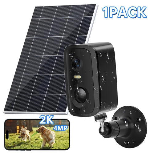 Solar power Security Camera with Motion sensor