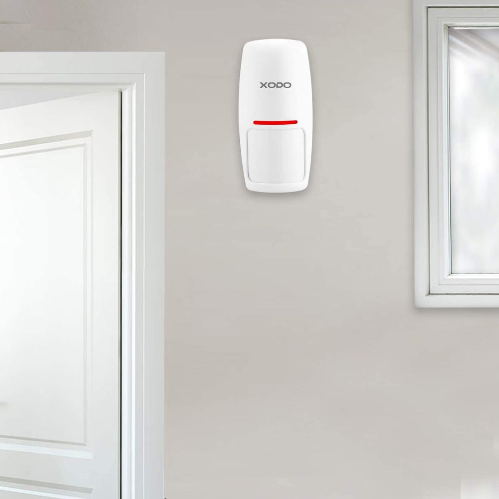 Smart Home Wireless Motion Sensor, Home Security System with Voice Control, 2 Pack
