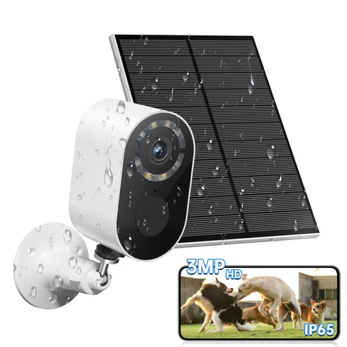 Solar Security Camera Wireless Wifi CCTV