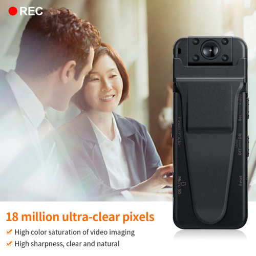 Wearable Mini Pen Night Vision Body Camera