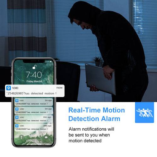HD 1080P Wireless Wifi Camera Night Vision