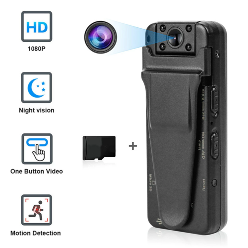 Wearable Mini Pen Night Vision Body Camera