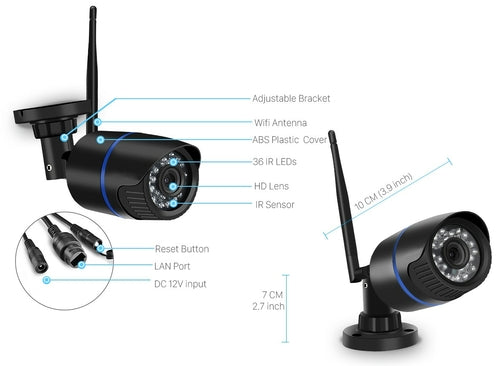 1080P HD Wireless Waterproof Camera