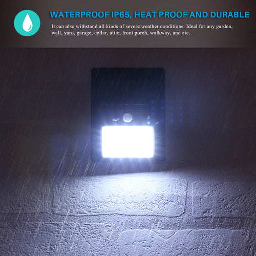 Waterproof 20 LED Solar Motion Sensor